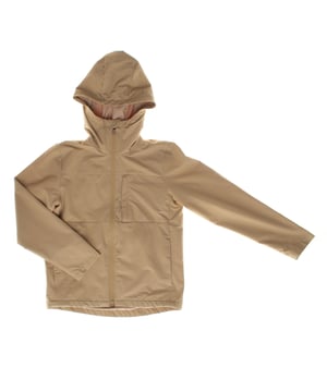 Children's windbreaker jacket with a functional and modern design, ideal for cool climates.

 Made from a lightweight and durable material, it features an adjustable hood for added protection from wind and rain.

 The full-zip front closure makes it easy to wear, while the front slanted pockets, along with an additional zippered chest pocket, provide extra storage space for small items.

 Long sleeves and a straight cut offer comfort and freedom of movement, making this jacket a versatile and practical choice for everyday wear or outdoor activities.
 Composition: Exterior: 94% Nylon, 6% Elastane; Interior: 100% Polyester
 Care:
- Machine wash cold on delicate cycle.
 - Use mild detergents.
 - Use dryer at low temperature.
 - Iron at low temperatures.
 - Do not dry clean.