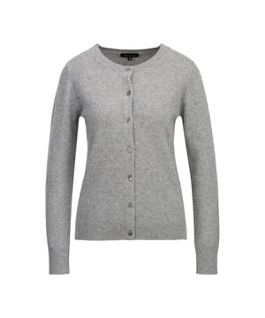 Der Kashmir Cardigan von DINE ‘N’ DANCE vereint Luxus und Komfort. Aus feinstem Kashmir gefertigt, bietet er ein unglaublich weiches Tragegefühl. Mit seinem eleganten Schnitt und zeitlosen Design passt er perfekt zu jedem Outfit und sorgt für stilvolle Wärme an kühlen Tagen. Ein echtes Must-Have!