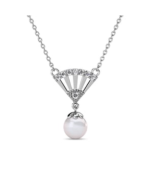 Samenstelling: Messing Afwerking: Rhodium geplateerd Steensoort: Oostenrijks kristal Aantal stenen (st.): 8 Steenkleur: Kristal Kettinglengte (mm): 400 + 50