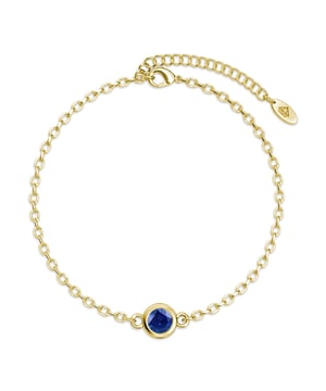 Composición: Latón Acabado: Chapado en Oro de 18k Tipo de Piedra: Cristal Austriaco Número de Piedras (piezas): 1 Color de Piedra: Azul Largo (mm): 180 + 55