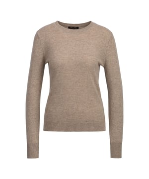 Der Kashmir Rundhals-Pullover von DINE 'N' DANCE besticht durch seine luxuriöse Weichheit und den klassischen, zeitlosen Schnitt. Aus edlem Kashmir gefertigt, bietet er unvergleichlichen Komfort und Wärme. Der Rundhalsausschnitt sorgt für eine elegante, vielseitige Passform – perfekt für jeden Anlass.