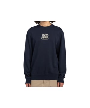 SUDADERA HOMBRE TIMBER SKELETON GANG CREW MARINO