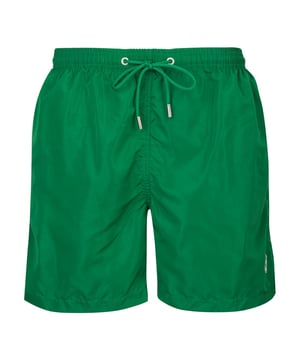 De 19v69 ITALIA zwembroek *SIRO BASIC* maakt indruk met zijn eenvoudige, tijdloze look. Het lichte, sneldrogende materiaal en de elastische tailleband met trekkoord zorgen voor optimaal comfort, perfect voor het strand en het zwembad.