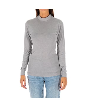 Kisses&Love Langarm-T-Shirt. Unterwäsche oder Oberbekleidung, Sie entscheiden.

Entdecken Sie ultimativen Komfort mit unserem hochwertigen Basic-T-Shirt, das perfekt zu verschiedenen Körpertypen passt. Hergestellt aus weichem, dehnbarem und atmungsaktivem Stoff, fühlt es sich leicht auf der Haut an und ist ideal für den Alltag. Seine schmeichelhafte Passform macht es zu einem Muss in jedem Kleiderschrank.

Hauptmerkmale:
- Aus strapazierfähiger Baumwolle und Polyester hergestellt.
- Langarm.
- Halber hoher Kragen mit geripptem Abschluss.
- Verstellbar und bequem.

Unser Langarm-T-Shirt für Frauen eignet sich perfekt, um es allein zu tragen oder als Schicht im Lagenlook. Es passt problemlos zu jedem Outfit, von lässigen Looks bis hin zu Kombinationen unter Jacken an kälteren Tagen.

Entwickelt, um zu jedem Körpertyp zu passen, sind unsere T-Shirts in den Größen XS bis XXL erhältlich und bieten jedem eine bequeme und schmeichelhafte Passform. Der dehnbare, atmungsaktive Stoff passt sich an, ohne einzuengen, und bietet Bewegungsfreiheit sowie maximalen Komfort zu jedem Anlass.

Wählen Sie Stil, Qualität und Komfort mit Kisses&Love und gönnen Sie sich etwas!

Größenausgleich: 40=XS / 44=S / 48=M / 52=L / 56=XL / 60=XXL
Zusammensetzung: 50% Baumwolle, 50% Polyester
Pflege:
- Maximaltemperatur 40º waschen.
- Nicht bleichen.
- Nicht im Trockner trocknen.
- Bei maximaler Temperatur 110º bügeln.
- Nicht chemisch reinigen.