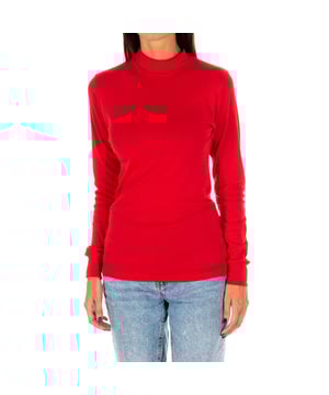 Langarm-T-Shirt „Kisses&Love“. Unterwäsche oder Oberbekleidung, Sie haben die Wahl.

 Entdecken Sie ultimativen Komfort mit unserem Premium-Basic-T-Shirt, das für verschiedene Körpertypen perfekt geeignet ist. Es besteht aus einem weichen, dehnbaren und atmungsaktiven Stoff und bietet ein leichtes Tragegefühl auf der Haut, ideal für den Alltag. Seine schmeichelhafte Passform macht es zu einem Must-have in jeder Garderobe.

 Haupteigenschaften:
 - Aus strapazierfähiger Baumwolle und Polyester.
 - Lange Ärmel.
 - Halbhoher Halsausschnitt mit gerippter Verarbeitung.
 - Einstellbar und bequem.

 Unser Langarm-T-Shirt für Damen eignet sich perfekt zum alleinigen Tragen oder als Unterwäsche. Es passt problemlos zu jedem Outfit, vom lässigen Look bis zum Tragen unter Jacken an kälteren Tagen.

 Unsere T-Shirts sind für jede Körperform geeignet und in den Größen XS bis XXL erhältlich. Sie gewährleisten eine bequeme und schmeichelhafte Passform für jeden. Sein dehnbarer, atmungsaktiver Stoff sitzt ohne einzuengen und bietet Bewegungsfreiheit und höchsten Tragekomfort bei jeder Gelegenheit.

 Entscheiden Sie sich mit Kisses&Love für Stil, Qualität und Komfort und gönnen Sie sich etwas!

 Größenäquivalenz: 40=XS / 44=S / 48=M / 52=L / 56=XL / 60=XXL
 Komposition: 50 % Baumwolle, 50 % Polyester
 Pflege:
- Bei maximaler Temperatur waschen. 40º.
 - Verwenden Sie kein Bleichmittel.
 - Benutzen Sie keinen Trockner.
 - Bei maximaler Temperatur bügeln. 110º.
 - Reinige chemisch nicht.