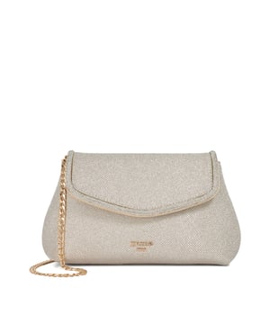 Add the finishing touch to all your dressed-up outfits with Elegantly and expect all the compliments. Adorned with dazzling diamante details, this shoulder bag features a gold-tone chain strap for extra glamour. Complete with a magnetic fastening, lined interior and signature Dune London branding, it's the perfect accessory if you want to get heads turning.
