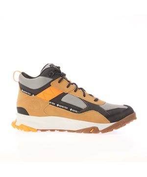 Heren Timberland Lincoln Peak Mid Waterdichte wandelschoenen in tarwe.- Bovenwerk gemaakt van eersteklas suède Better Leather.- Vetersluiting.- Volledig gegaufreerde tong.- Bungee sluiting voor gemakkelijker aan- en uittrekken.- Lichtgewicht OrthoLite® voetbed voor comfort.- Teenbumper en hielstuk gemaakt van klimrubber.- TimberDry™ waterdicht membraan gemaakt van 50% gerecycled plastic.- Duurzame ReBOTL™ stoffen voering gemaakt van ten minste 50% gerecycled plastic.- Rubberen loopzool.- Ref: A44RW2311