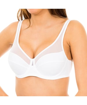 El sujetador con aros Generous mujer es una prenda diseñada para ofrecer soporte y comodidad sin el volumen adicional del foam. Este sujetador sin foam se caracteriza por su diseño ligero y transpirable, que permite una mayor frescura y un ajuste natural. Confeccionado en materiales de alta calidad, el sujetador con aros proporciona una sujeción firme, realzando la silueta de manera elegante.

El diseño de este sujetador permite que se adapte perfectamente a las curvas del cuerpo, asegurando que puedas moverte con libertad durante todo el día. Su estilo versátil lo convierte en una opción ideal tanto para el uso diario como para ocasiones especiales.

Este sujetador para mujer está disponible en varios colores y estilos, lo que permite a cada persona expresar su estilo personal. La calidad de sus materiales asegura que el sujetador con aros sin foam Generous sea una opción duradera y confiable.

El sujetador con aros Generous mujer es una excelente elección para quienes buscan una prenda que ofrezca soporte, comodidad y un acabado elegante. Con este sujetador sin foam, disfrutarás de un ajuste excepcional y una apariencia natural, haciéndote sentir segura y atractiva en cualquier momento. Su fácil mantenimiento lo convierte en un básico esencial en el armario femenino, adecuado para cualquier temporada y ocasión.
 Composición: 75% Poliamida, 25% Elastano
 Cuidados:
- Lavar a temperatura máx. 40º.
- No usar lejía.
- No usar secadora.
- No planchar.
- No lavar en seco.