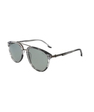 If you like to wear the latest in fashion and accessories are vital for your overall image, don't miss out on the Kodak FI40004 Men's Sunglasses.

 Shape and design:
 These Kodak men's sunglasses feature a soft cat-eye shape and double bridge.

 Frame Material:
 Made from acetate, a lightweight, durable and high-quality material, these sunglasses offer comfort and a refined finish.

 Sideburns:
 The temples are also made of acetate, matching the frame material.

 Brand details:
 They include the engraved Kodak logo on the temples, ensuring authenticity and quality in design.

 Glasses:
 Polarized: Yes.
 Progression: Yes, compatible with progressive lenses.
 Graduation: Yes, adaptable to prescription lenses.
 100% UV400 protection.

 The color of the sunglasses lenses may vary slightly from the images due to lighting effects or adjustments in the material finish, but they will always retain their style and quality!
 Measures: Lens height: 46 mm. Lens width: 55 mm. Bridge: 19 mm. Temples: 145 mm.
 Composition: Acetate
 Care:
Use a microfiber cloth to clean the lenses and avoid scratches.