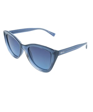 These Kodak women's sunglasses combine a classic and modern design with discreet details that add sophistication.

 Shape and design:
 - The shape of these Kodak sunglasses stands out for its "cat eye" design.

 Frame Material:
 - The frame of these sunglasses is made of polycarbonate, a material known for its impact resistance and lightness.

 Sideburns:
 - The temples are also made of polycarbonate, matching the frame material.

 Brand details:
 - Kodak branding on temples.

 Glasses:
 - Polarized: Yes.
 - Progression: Yes, compatible with progressive lenses.
 - Graduation: Yes, adaptable to your visual needs.
 - 100% UV400 protection.

 The color of the sunglasses lenses may vary slightly from the images due to lighting effects or adjustments in the material finish, but they will always retain their style and quality!
 Measures: Lens height: 44 mm. Lens width: 51 mm. Bridge: 22 mm. Temples: 140 mm.
 Composition: Polycarbonate
 Care:
Use a microfiber cloth to clean the lenses and avoid scratches.