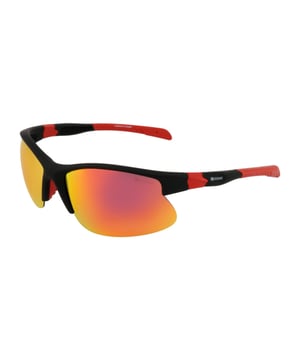 Estas gafas de sol hombre Kodak combinan un diseño deportivo y moderno con detalles vibrantes que las hacen destacar.

Forma y diseño:
- Gafas de sol Kodak con forma aerodinámica envolvente.

Material de la montura:
- La montura de estas gafas de sol deportivas está fabricada en policarbonato, un material conocido por su resistencia a los impactos y ligereza.

Patillas:
- Las patillas también están elaboradas de policarbonato, a juego con el material de la montura.

Detalles de la marca:
- Grabado de la marca Kodak en las patillas.

Lentes:
- Polarizadas: Sí.
- Progresión: No admite.
- Graduación: No admite.
- 100% protección UV400.

El color de las lentes de las gafas de sol puede variar ligeramente con respecto a las imágenes debido a efectos de iluminación o ajustes en el acabado del material, ¡pero siempre conservarán su estilo y calidad!
 Medidas: Alto lente: 42 mm. Ancho lente: 62 mm. Puente: 19 mm. Patillas: 130 mm.
 Composición: Policarbonato
 Cuidados:
Usar un paño de microfibra para limpiar las lentes y evitar rayaduras.