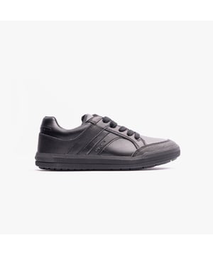 GEOX ARZACH Boys Lace-Up Black School Shoes

  
 *   Upper Material: Synthetic 
 *  Lining Material: Fabric 
 *  Sole Material: Rubber 
 *  Closure/Fastening: Lace-Up 
 *  Features: Adjustable 
 *  Toe Shape: Round 
 *  Shoe Width: Regular 
 *  Item Weight: 0.918 KG 
 *  Heel Height: Flat (Under 2.5cm) 
 *  Shoe Shaft Height: Low Top 
 *  Shoe Style: School 
 *  Gift Boxed: No  Product Code: J844AD-05443-C9999