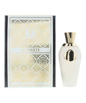 V Canto Misiarte Extrait De Parfum is a vibrant and luxurious fragrance. It opens with the refreshing notes of pineapple, grapefruit, Brazilian orange, and Calabrian bergamot, offering a bright and citrusy introduction. The heart reveals a rich blend of coconut, Damask plum, jasmine sambac, raspberry, leather, and lily-of-the-valley, creating a complex and elegant floral-fruity accord. The fragrance settles into a warm, sweet base of heliotrope, musk, Australian sandalwood, caramel, and ambergris, offering depth, warmth, and sensuality. This perfume is perfect for those who appreciate bold, exotic scents with a sophisticated, multi-layered composition.