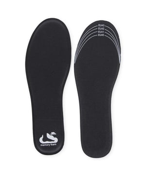 Materiaal: traagschuim, spandex en gaas. Vervangende inlegzooltjes van traagschuim. Verbetert het comfort van schoeisel. Op maat snijden.