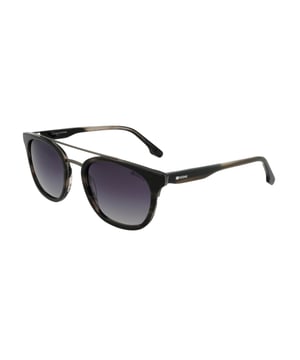 These Kodak men's sunglasses combine a classic, modern design with discreet details that add sophistication.

 Shape and design:
 - Square sunglasses with slightly rounded edges, ideal for a versatile and timeless style.
 - Double metal bridge.

 Frame Material:
 - Made from acetate, a lightweight, durable and excellent quality material, these sunglasses offer comfort and a refined finish.

 Sideburns:
 - The temples are also made of acetate, matching the frame material.

 Brand details:
 - Kodak branding on temples.

 Glasses:
 - Polarized: Yes.
 - Progression: Yes, compatible with progressive lenses.
 - Graduation: Yes, adaptable to your visual needs.
 - 100% UV400 protection.

 The color of the sunglasses lenses may vary slightly from the images due to lighting effects or adjustments in the material finish, but they will always retain their style and quality!
 Measures: Lens height: 43 mm. Lens width: 54 mm. Bridge: 22 mm. Temples: 145 mm.
 Composition: Acetate
 Care:
Use a microfiber cloth to clean the lenses and avoid scratches.