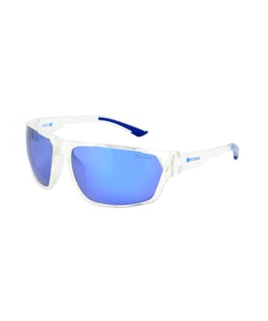 These Kodak women's sunglasses combine a sporty and modern design with vibrant details that make them stand out.

 Shape and design:
 - Kodak sunglasses with a curved rectangular shape.

 Frame Material:
 - Made of TR90 Nylon, an ultra-light, flexible and resistant material, these sunglasses guarantee comfort all day long.

 Sideburns:
 - The temples are also made of TR90, matching the frame material.

 Brand details:
 - Kodak branding on temples.

 Glasses:
 - Polarized: Yes.
 - Progression: Yes, compatible with progressive lenses.
 - Graduation: Yes, adaptable to your visual needs.
 - 100% UV400 protection.

 The color of the sunglasses lenses may vary slightly from the images due to lighting effects or adjustments in the material finish, but they will always retain their style and quality!
 Measures: Lens height: 39 mm. Lens width: 64 mm. Bridge: 17 mm. Temples: 133 mm.
 Composition: Nylon TR90
 Care:
Use a microfiber cloth to clean the lenses and avoid scratches.
