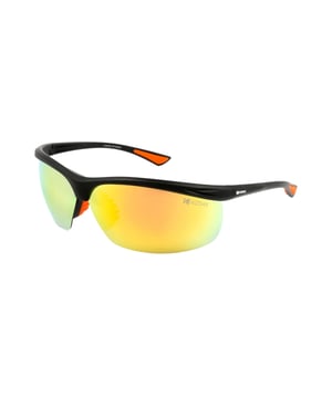 Estas gafas de sol para hombre de Kodak combinan un diseño deportivo y moderno con detalles vibrantes que las hacen destacar.

Forma y diseño:
- Gafas de sol rectangulares de media montura de Kodak.

Material de la montura:
- Fabricadas con Nylon TR90, un material ultraligero, flexible y resistente, estas gafas garantizan comodidad todo el día.

Patillas:
- Las varillas también están hechas de TR90, combinando con el material de la montura.

Detalles de la marca:
- Marca Kodak en las varillas.

Lentes:
- Polarizadas: Sí.
- Progresivas: No permitidas.
- Graduación: No permitida.
- Protección 100% UV400.

El color de las lentes de las gafas puede variar ligeramente de las imágenes debido a efectos de iluminación o ajustes en el acabado del material, ¡pero siempre mantendrán su estilo y calidad!
Medidas: Altura de la lente: 42 mm. Ancho de la lente: 78 mm. Puente: 8 mm. Patillas: 125 mm.
Composición: Nylon TR90.
Cuidado:
Utiliza un paño de microfibra para limpiar las lentes y evitar rayones.