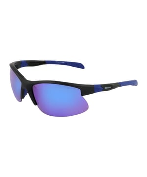 These Kodak men's sunglasses combine a sporty and modern design with vibrant details that make them stand out.

 Shape and design:
 - Kodak sunglasses with an aerodynamic wraparound shape.

 Frame Material:
 - The frame of these sports sunglasses is made of polycarbonate, a material known for its impact resistance and lightness.

 Sideburns:
 - The temples are also made of polycarbonate, matching the frame material.

 Brand details:
 - Kodak branding on temples.

 Glasses:
 - Polarized: Yes.
 - Progression: Not allowed.
 - Graduation: Not allowed.
 - 100% UV400 protection.

 The color of the sunglasses lenses may vary slightly from the images due to lighting effects or adjustments in the material finish, but they will always retain their style and quality!
 Measures: Lens height: 42 mm. Lens width: 62 mm. Bridge: 19 mm. Temples: 130 mm.
 Composition: Polycarbonate
 Care:
Use a microfiber cloth to clean the lenses and avoid scratches.