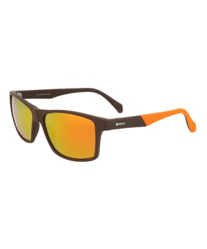 These Kodak men's sunglasses combine a sporty and modern design with vibrant details that make them stand out.

 Shape and design:
 - Kodak sunglasses with a curved rectangular shape.

 Frame Material:
 - Made of TR90 Nylon, an ultra-light, flexible and resistant material, these sunglasses guarantee comfort all day long.

 Sideburns:
 - The temples are also made of TR90, matching the frame material.

 Brand details:
 - Kodak branding on temples.

 Glasses:
 - Polarized: Yes.
 - Progression: Yes, compatible with progressive lenses.
 - Graduation: Yes, adaptable to your visual needs.
 - 100% UV400 protection.

 The color of the sunglasses lenses may vary slightly from the images due to lighting effects or adjustments in the material finish, but they will always retain their style and quality!
 Measures: Lens height: 42 mm. Lens width: 59 mm. Bridge: 16 mm. Temples: 145 mm.
 Composition: Nylon TR90
 Care:
Use a microfiber cloth to clean the lenses and avoid scratches.