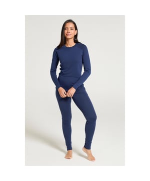 100% Polyester. Fabric: Soft Touch. Design: Plain. Neckline: Crew Neck. Hem: Fitted. Sleeve-Type: Long-Sleeved. Fastening: Pull-On. Fabric Technology: Breathable, Isotherm, Lightweight, Moisture Wicking, Quick Dry. Contents: 1 Pants, 1 Top. Waistline: Elasticated. 6 UK: 33 in. 8 UK: 34 in. 10 UK: 35 in. 12 UK: 37 in. 14 UK: 39 in. 20 UK: 47 in. 22 UK: 50 in. 24 UK: 52 in. 26 UK: 54 in. 28 UK: 56 in. 18 UK: 44 in. 16 UK: 41 in.