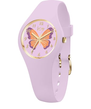This Ice Watch Ice Fantasia - Butterfly Lilac Analogue Watch for Girls is the perfect timepiece to wear or to gift. It's Lilac 28 mm Round case combined with the comfortable Lilac Silicone watch band will ensure you enjoy this stunning timepiece without any compromise. Operated by a high quality Quartz movement and water resistant to 10 bars, your watch will keep ticking. Fall for a light and refined purple with ICE fantasia - Butterfly Lilac! High quality 19 cm length and 12 mm width Lilac Silicone strap with a Buckle Case diameter: 28 mm,case thickness: 9 mm, case colour: Lilac and dial colour: Multicolour