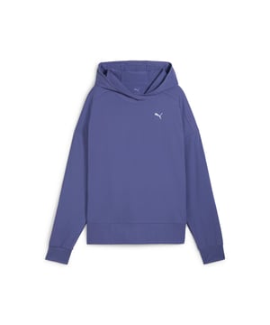 PRODUCT STORY: Train like never before in this "soft on another level" hoodie. CLOUDSPUN fabric moves with you, wicking moisture to keep you dry, while an oversized fit gives you room to push harder. This performance essential will elevate your workout to new heights. FEATURES & BENEFITS: Made with at least 70% recycled materials; dryCELL: Performance technology designed to wick moisture from the body and keep you free of sweat during exercise; CLOUDSPUN: Custom-milled performance poly/spandex blend, this fabric meets the highest performance standards while still feeling like an ultra soft cotton. DETAILS: Oversized fit; 255 gsm, single jersey; Hooded design; Long sleeve; PUMA branding details.  Our model is 174 cm tall and is wearing size S UK.