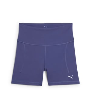 PRODUCT STORY: Train like never before in these high-waisted shorts, sculpting your every move. CLOUDSPUN fabric wicks moisture for peak performance, while a tight, streamlined fit enhances your workout. With hardcore softness and premium comfort, push through your routine in style. FEATURES & BENEFITS: Made with at least 70% recycled materials; dryCELL: Performance technology designed to wick moisture from the body and keep you free of sweat during exercise; CLOUDSPUN: Custom-milled performance poly/spandex blend, this fabric meets the highest performance standards while still feeling like an ultra soft cotton. DETAILS: Tight fit; 250 gsm, interlock; Sculpting design lines; High rise; PUMA branding details.  Our model is 174 cm tall and is wearing size S UK.