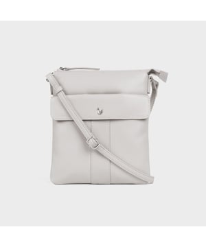 The ‘Amba’ soft Nappa leather crossbody bag blends luxury, craftsmanship, and practicality in a timeless design. Handcrafted from premium full-grain Nappa leather, it’s the perfect companion for work, casual outings, or evening events. Elegant yet versatile, this bag exudes refined sophistication while offering effortless style and functionality. Premium Full-Grain Nappa Leather – Crafted from the softest and most supple genuine leather, offering a luxurious touch and exceptional durability. Smart & Functional Design – Secured zip opens to a roomy main compartment for easy organisation and secure storage. Fully lined with fresh cream polyester fabric to easily spot your essentials. Mulitpockets - Magnetic fastening flap pocket to easily slide in your essentials. Secured back zip pocket provides extra room to organise when you're out and about. Adjustable Leather Shoulder Strap – Designed for custom comfort, allowing you to adjust the length of the strap to suit your needs. Lightweight & Versatile – A perfect everyday companion, seamlessly blending style and functionality. Signature Assots ‘Swan’ Collection – Embellished with the iconic ‘Swan’ logo, symbolising elegance, grace, and superior craftsmanship. Additional Internal Features - Secured zip pocket for your mobile phone, car keys and house keys. Fittings Colour: Silver. Composition: Body: 100% Genuine Leather, Lining: Polyester. Size: 24cm x 21cm x 1.5cm