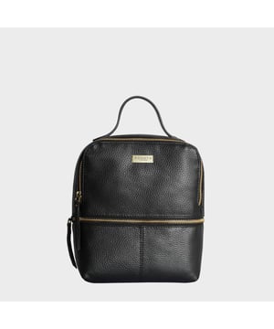 Made from premium pebble grain real leather, the 'Ella' mini backpack is a luxurious option from Assots London. Work, or evening drinks, weekends away or shopping around town, the hands-free genuine leather backpack adds a touch of sophistication to all your outfits. A timeless favourite in a sleek, minimalistic and beautiful finish with adjustable shoulder straps for a comfortable fit whenever needed.
Zip top closure opens to a fully lined capacious main compartment offers plentiful on-the-go storage. Zip pocket at the front for quick and easy access when you're out and about. Eyelet opening at the rear for easy earphone use with your smartphone secured inside the bag. Top grab handle for easy pick-up and go. Adjustable soft leather shoulder strap for a comfortable carry. Adorned with an Assots London brushed gold clean finish logo demonstrating its premium quality. Additional internal slip-in pocket for your smartphone and keys. Fittings Colour: Antique Brass. Composition: Body: 100% Genuine Leather. Lining: Polyester.
DISCLAIMER : All pictures shown are for illustration purpose only. Actual product colour may vary due to different ambience lighting or the screen display settings. Size- W24cm x H22cm x D8cm.