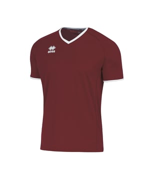 Color: Rojo 03100 Mangas: Cortas Escote: En V Detalles: Tejido ligero, versátil y resistente, siempre suave y delicado en tu cuerpo Largo: Normal Corte: Slim Uso: Actividades deportivas, tiempo libre