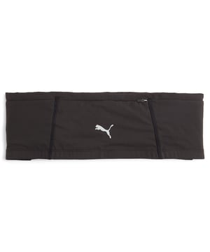 PRODUCT STORY: Designed for avid runners, this lightweight belt bag offers a hassle-free carrying solution. With its front pocket for your keys, phone and essentials, you can fully concentrate on your stride. The ergonomic design and adjustable waistband ensure a perfect fit, eliminating any distractions during your run. FEATURES & BENEFITS: Made with 100% recycled material excluding trims & decorations. DETAILS: Interior mesh pocket; Elastic band for extra storage; Main material: polyester; Width: 48 cm; Height: 12 cm.