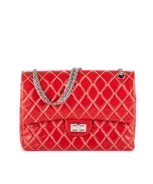 Chanel Bolsas 2.55 Large 227 Reissue Double Flap  Bolso bandolera en Rojo Piel de becerro y Plata hardware. El producto está en en Perfectas Condiciones (AA).
  Dimensiones: 31x20x10 cm 
  Accesorios incluidos: Sticker, Card, Dustbag, Box
    
  BrandCo Paris encuentra artículos raros y en las mejores condiciones a precios increíbles. ¡Vale la pena tener paciencia! Compra con confianza: todos los artículos de BrandCo Paris son seleccionados y autenticados cuidadosamente por nuestro equipo de expertos.
  Todos los artículos vienen con un certificado de autenticidad y un embalaje entregado por BrandCo Paris.
  Tabla de clasificación de la condición del artículo
  N (como nuevo)
  AA (perfecto estado)
  A (excelente estado)
  AB (muy buen estado)
  B (bueno/regular)