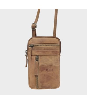 Introducing 'Brooke', the perfect companion for the urban life. Beautifully handcrafted from real leather and with adjustable shoulder handles, its timeless finesse and multi-pocketed design is both elegant and practical, allowing you to move around with effortless grace. The ideal travel crossbody phone bag for everyday use.
One main zip pocket compartment to fit in your daily essentials. Two front zip pockets to slide in your house keys, car keys and more. Front slip pocket to slide in your cardholder. Full length zip pocket at the back to slide in your credit cards, membership cards and more. Adjustable leather shoulder handles for a comfortable carry.  Fittings Colour: Antique Brass. Composition: Body: 100% Genuine Leather. Lining: Polyester Mix.
DISCLAIMER : All pictures shown are for illustration purpose only. Actual product colour may vary due to different ambience lighting or the screen display settings. Size- W10.5cm x H18.5cm x D2cm.