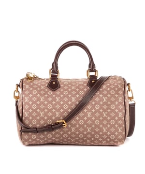 Louis Vuitton Tassen Ltd. Ed. Idylle Speedy Bandouliere 30 Handtas in de Bordeaux Doek in de Gouden Messing  hardware. Het product is in In Uitstekende Staat (A).
  Afmetingen: 30x22x15 cm 
  Inclusief accessoires: Strap, Cadenas, Key
      
  BrandCo Paris vindt zeldzame artikelen in de beste staat voor ongelooflijke prijzen. Het is de moeite waard om geduldig te zijn! Koop met vertrouwen: alle artikelen van BrandCo Paris worden zorgvuldig geselecteerd en geverifieerd door ons team van experts.

  Alle artikelen worden geleverd met een certificaat van echtheid en verpakt door BrandCo Paris.

  Classificatietabel voor de conditie van het artikel:

  N (als nieuw)
  AA (perfecte staat)
  A (uitstekende staat)
  AB (zeer goede staat)
  B (goede/redelijke staat)