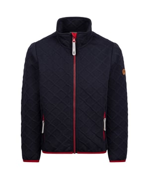 98% Polyester, 2% Elastane. Stof: structuur. Ontwerp: Eenvoudig. Badge. Mouwtype: Met lange mouwen. Halslijn: Staande Kraag. Zakken: 2 Zijzakken, Rits. Bevestiging: Volledige ritssluiting. 11-12 jaar: 31 in. 2-3 jaar: 21 in. 3-4 jaar: 22 in. 5-6 jaar: 24 in. 7-8 jaar: 26 in. 9-10 jaar: 28 in.