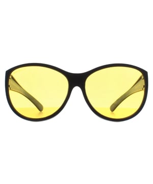The FO8C Fit-Over Sunglasses by Montana Eyewear offer an easy solution for those who wear prescription glasses. The lightweight matte black polycarbonate frame provides comfort and durability, fitting smoothly over your regular glasses without adding extra weight. The polarized Cat. 1 yellow lenses are perfect for reducing glare and improving contrast in low-light situations. They help you see more clearly while driving at night, or when visibility is low due to fog, rain, or dusk, making your time on the road safer and more comfortable. With a lens width of 62 mm, bridge width of 14 mm, and temple length of 142 mm, these sunglasses are designed for a snug and secure fit. Plus, they come with a hard case and soft pouch to keep them protected when not in use.