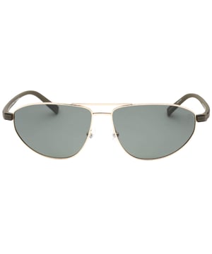 Lensbreedte = 62 mm, neusbrugbreedte = 14 mm, armlengte = 150 mm, ervaar luxe en verfijning met de zonnebril. Deze strakke zonnebril is gemaakt van de beste materialen en biedt 100% UVA/UVB-bescherming en verfijnde metalen accenten. Zonnebril, zonnebrildoosje, schoonmaakdoekje en onderhoudsinstructies allemaal inbegrepen, 100% bescherming tegen UVA- en UVA-straling. UVB-zonlicht en conform Britse norm EN 1836:2005, gouden zonnebril