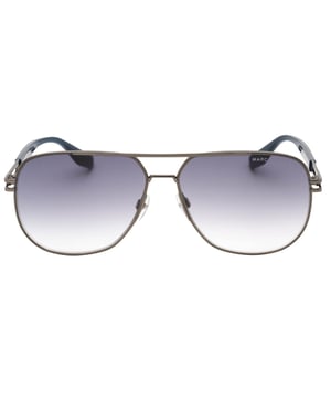Lensbreedte = 60 mm, neusbrugbreedte = 13 mm, armlengte = 145 mm, ervaar luxe en verfijning met de zonnebril. Deze strakke zonnebril is gemaakt van de beste materialen en biedt 100% UVA/UVB-bescherming en verfijnde metalen accenten. Zonnebril, zonnebrildoosje, schoonmaakdoekje en onderhoudsinstructies allemaal inbegrepen, 100% bescherming tegen UVA- en UVA-straling. UVB-zonlicht en conform Britse norm EN 1836:2005, zilveren zonnebril