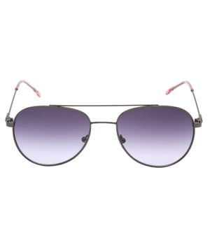 Lens Width = 55mm, Nose Bridge Width = 18mm, Arm Length = 145mm, Experience luxury and sophistication with the Sunglass. Crafted from the finest materials, these sleek sunglasses feature 100% UVA/UVB protection and refined metallic accents., Sunglasses, Sunglasses Case, Cleaning Cloth and Care Instructions all Included, 100% Protection Against UVA &amp; UVB Sunlight and Conform to British Standard EN 1836:2005, Silver Sunglass