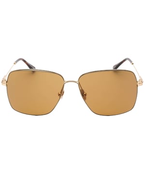 Glasbreite = 58 mm, Breite des Nasenrückens = 13 mm, Bügellänge = 145 mm. Erleben Sie Luxus und Eleganz mit der Sonnenbrille. Diese eleganten Sonnenbrillen sind aus den besten Materialien gefertigt und verfügen über 100 % UVA-/UVB-Schutz und raffinierte metallische Akzente., Sonnenbrille, Sonnenbrillenetui, Reinigungstuch und Pflegehinweise sind im Lieferumfang enthalten, 100 % Schutz vor UVA- und UVA-Strahlung. UVB-Sonnenlicht und entspricht der britischen Norm EN 1836:2005, goldene Sonnenbrille
