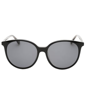 Lens Width = 56mm, Nose Bridge Width = 16mm, Arm Length = 145mm, Experience luxury and sophistication with the Sunglass. Crafted from the finest materials, these sleek sunglasses feature 100% UVA/UVB protection and refined metallic accents., Sunglasses, Sunglasses Case, Cleaning Cloth and Care Instructions all Included, 100% Protection Against UVA &amp; UVB Sunlight and Conform to British Standard EN 1836:2005, Black Sunglass