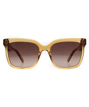 Banana Republic Square Womens Crystal Beige Brown Gradient BR 3006/S  Sunglasses feature a stylish, high-fashion frame that combines bold lines with comfort. They are perfect for individuals who want to make a statement while enjoying superior sun protection.