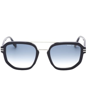 Lensbreedte = 53 mm, neusbrugbreedte = 21 mm, armlengte = 145 mm, ervaar luxe en verfijning met de zonnebril. Deze strakke zonnebril is gemaakt van de beste materialen en biedt 100% UVA/UVB-bescherming en verfijnde metalen accenten. Zonnebril, zonnebrildoosje, schoonmaakdoekje en onderhoudsinstructies allemaal inbegrepen, 100% bescherming tegen UVA- en UVA-straling. UVB-zonlicht en conform Britse norm EN 1836:2005, blauwe zonnebril
