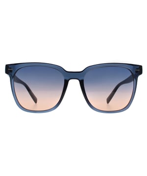 De Calvin Klein Square Womens Crystal Navy Blue Peach Gradient CK20519S zonnebril heeft een chique, high-fashion montuur ontworpen voor diegenen die graag een statement maken. Met superieure UV-bescherming en een stijlvol silhouet biedt deze zonnebril zowel functie als flair.