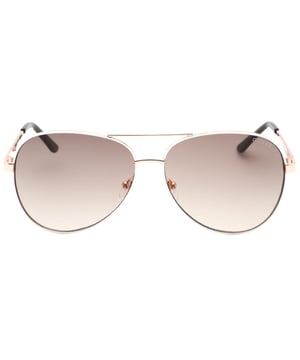 Lens Width = 60mm, Nose Bridge Width = 13mm, Arm Length = 140mm, Experience luxury and sophistication with the Sunglass. Crafted from the finest materials, these sleek sunglasses feature 100% UVA/UVB protection and refined metallic accents., Sunglasses, Sunglasses Case, Cleaning Cloth and Care Instructions all Included, 100% Protection Against UVA &amp; UVB Sunlight and Conform to British Standard EN 1836:2005, Rose Gold Sunglass