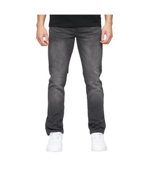 99% Cotton, 1% Elastane. Design: Plain. Pockets: 2 Front Pockets, 2 Back Pockets. Fastening: Button. Branded Buttons, Riveted, Stretch. Fit: Slim. No. of Pockets: 5.