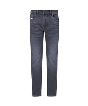 Zie er scherp uit in onze Diesel D-Mithtry grijze jeans. Deze prachtige grijze denim broek heeft een slim fit, perfect voor elke gelegenheid. Kleed ze aan voor een avondje uit in de stad of houd het casual voor een dag in het park. Stijl met vertrouwen en onderscheid je van de massa. Gulp met ritssluiting, 99% katoen 1% elastaan, Rechte pijpen, Normale pasvorm, Diesel-badge met merkreliëf