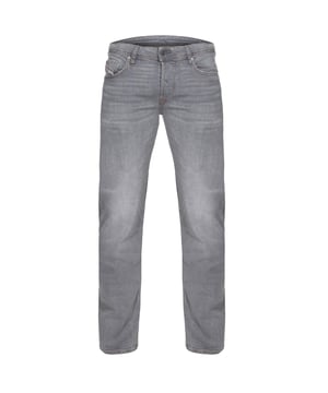 Dieselgrijze spijkerjeans, 100% katoen, Diesel-branding, grijze denim, gemaakt in Bangladesh