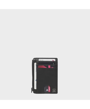 The Assots 'Lynn' in Nappa genuine leather is designed with longevity in mind. Beautifully handcrafted from premium soft leather, this credit card holder provides a compact way to store your essential cards and notes. Slipping neatly into your pocket, the 'Lynn' is equipped with the latest RFID technology.
Seven credit card slots. One window I.D slot. Secured zip compartment. Extremely lightweight and slim. Fitted with RFID lining to help protect your card data from unwanted scanning. Fully lined matching lining fabric. Adorned with an inimitable Assots London metal logo branding. Composition: Body: 100% Genuine Leather. Lining: Polyester.
DISCLAIMER : All pictures shown are for illustration purpose only. Actual product colour may vary due to different ambience lighting or the screen display settings. Size- W11.5cm x H8.5cm.