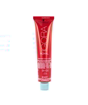 Crema de coloración permanente Igora Royal 60 ml - 9-00 Rubio extra claro natural extra